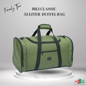 Bili Classic 35L Waterproof Duffel Bag - Travel & Weekender Bag for Men & Women (Olive) Cover