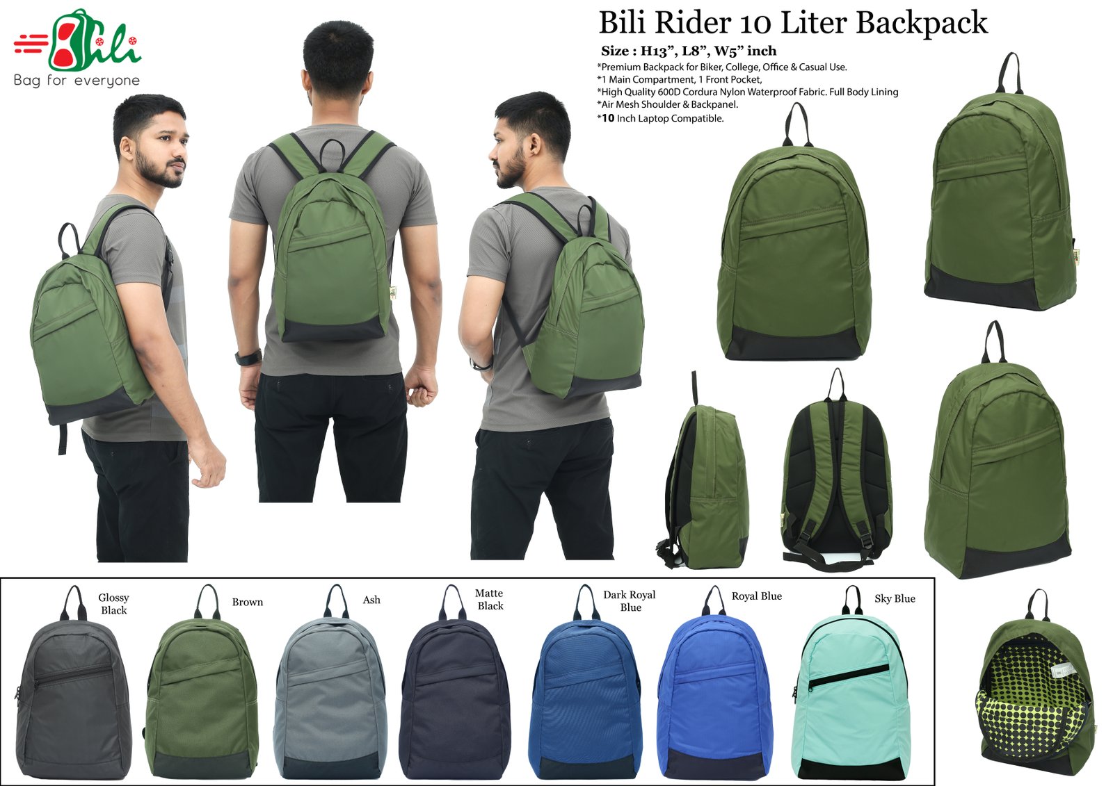 Bili Online Rider 10L Backpack 1